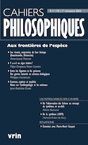 Cahiers philosophiques, no 172